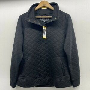 Modern Canvas Pullover Black Small